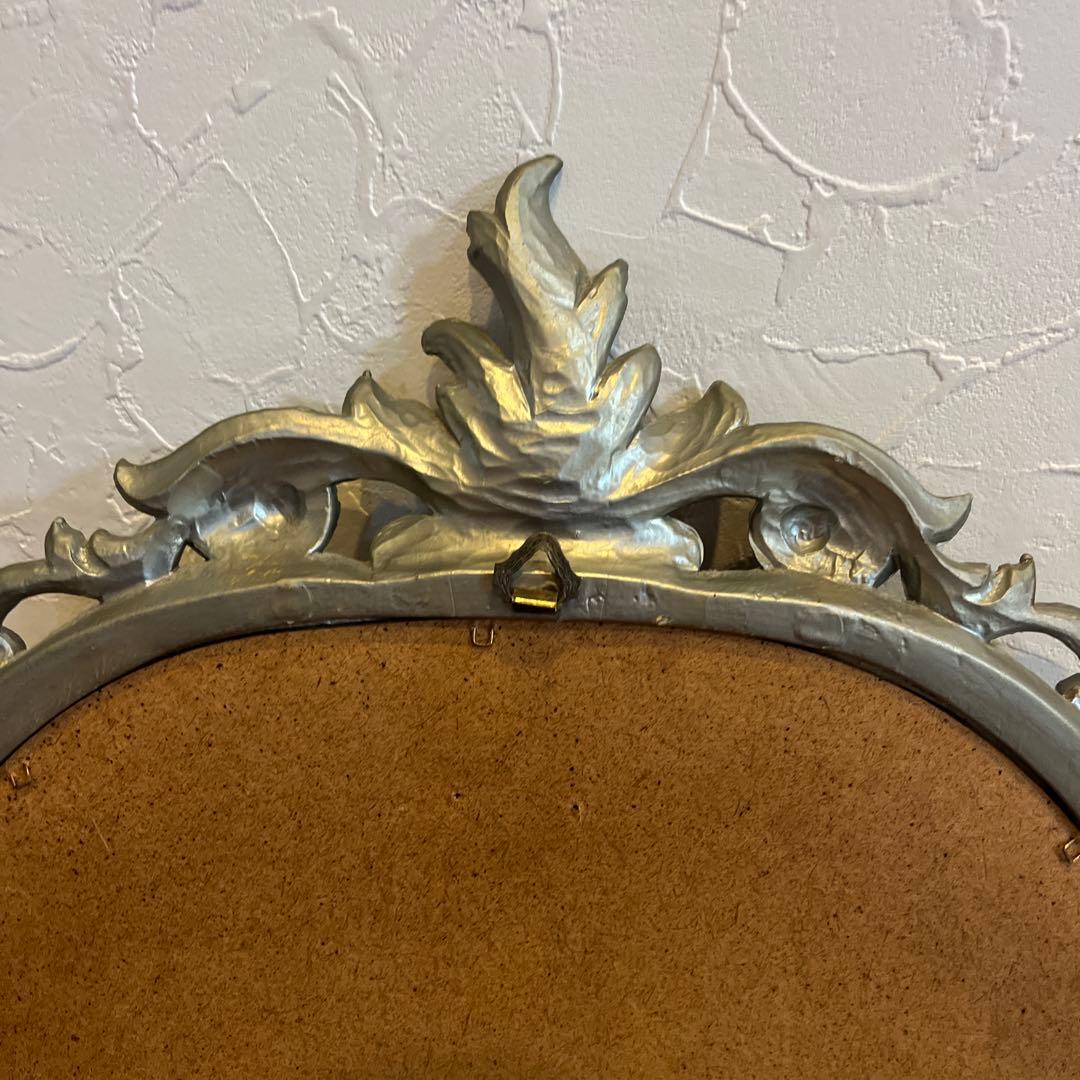 アンティーク　壁掛けミラー　鏡