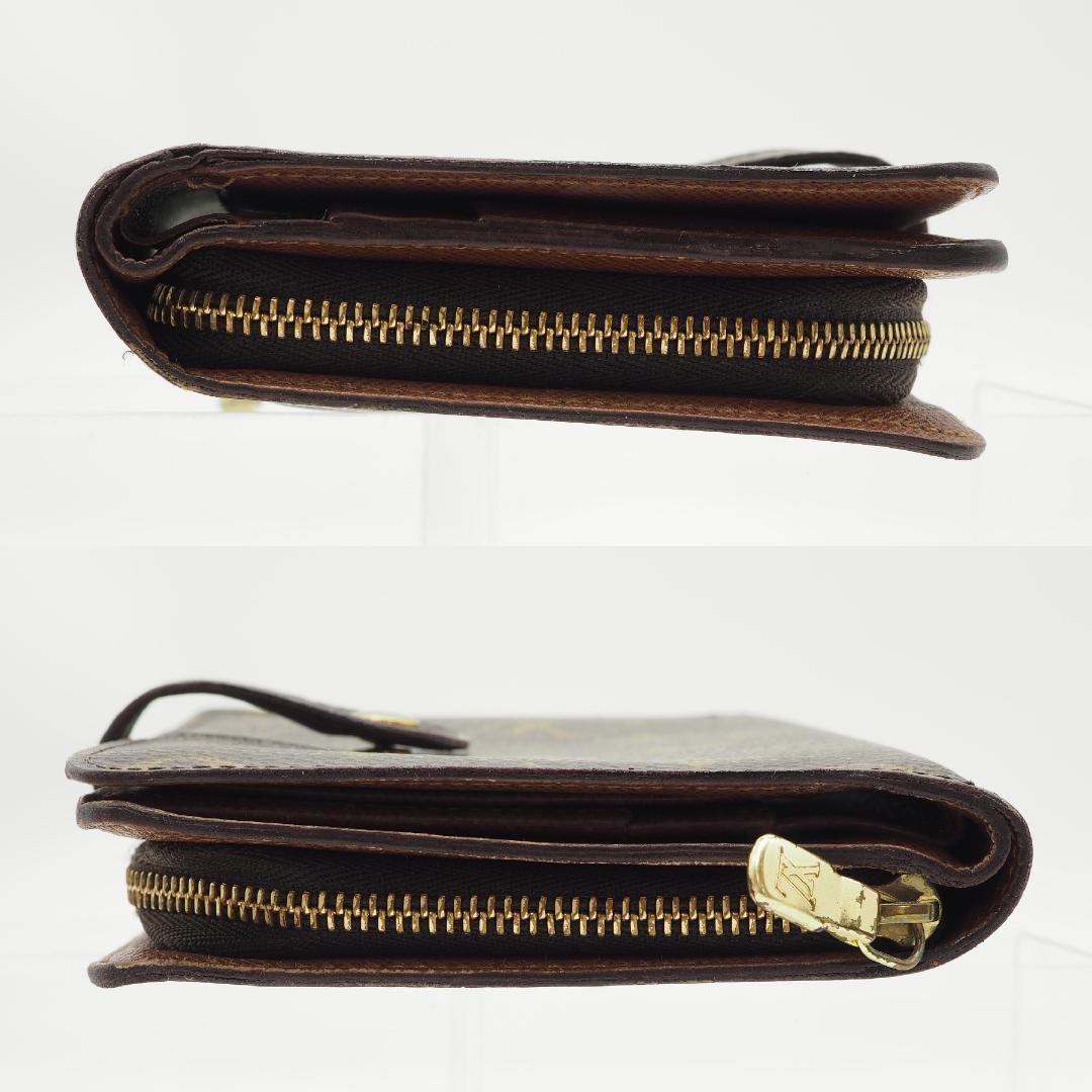Louis Vuitton モノグラム ポルトパピエ ジップ 二つ折り財布