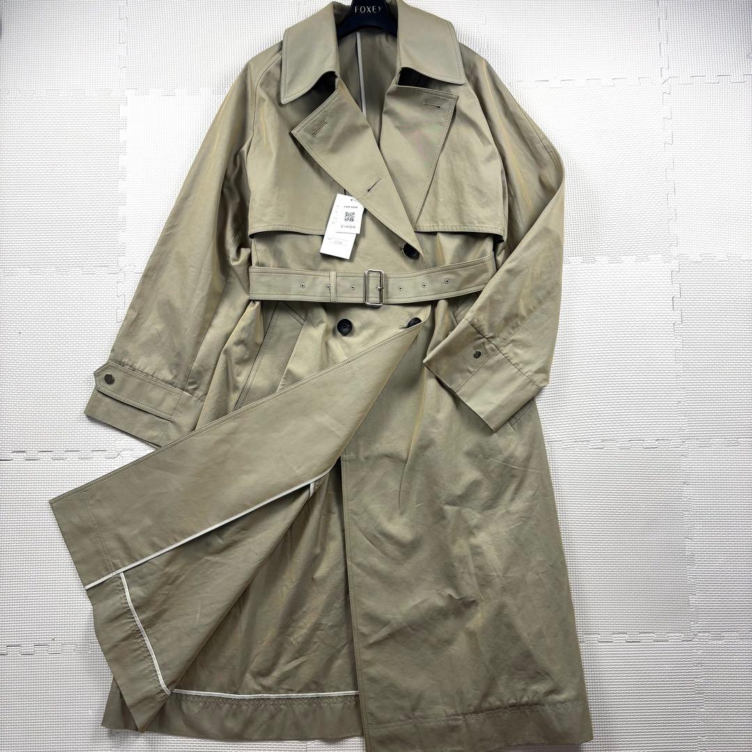 定価13万　新品　タグ　チノ　現行　トレンチコート　ロング　ベージュ　3way