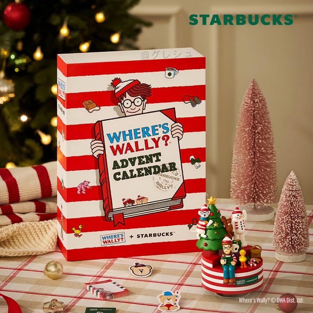 【韓国限定・完売】スタバ ジョイフル ウォーリー アドベントカレンダーオルゴール