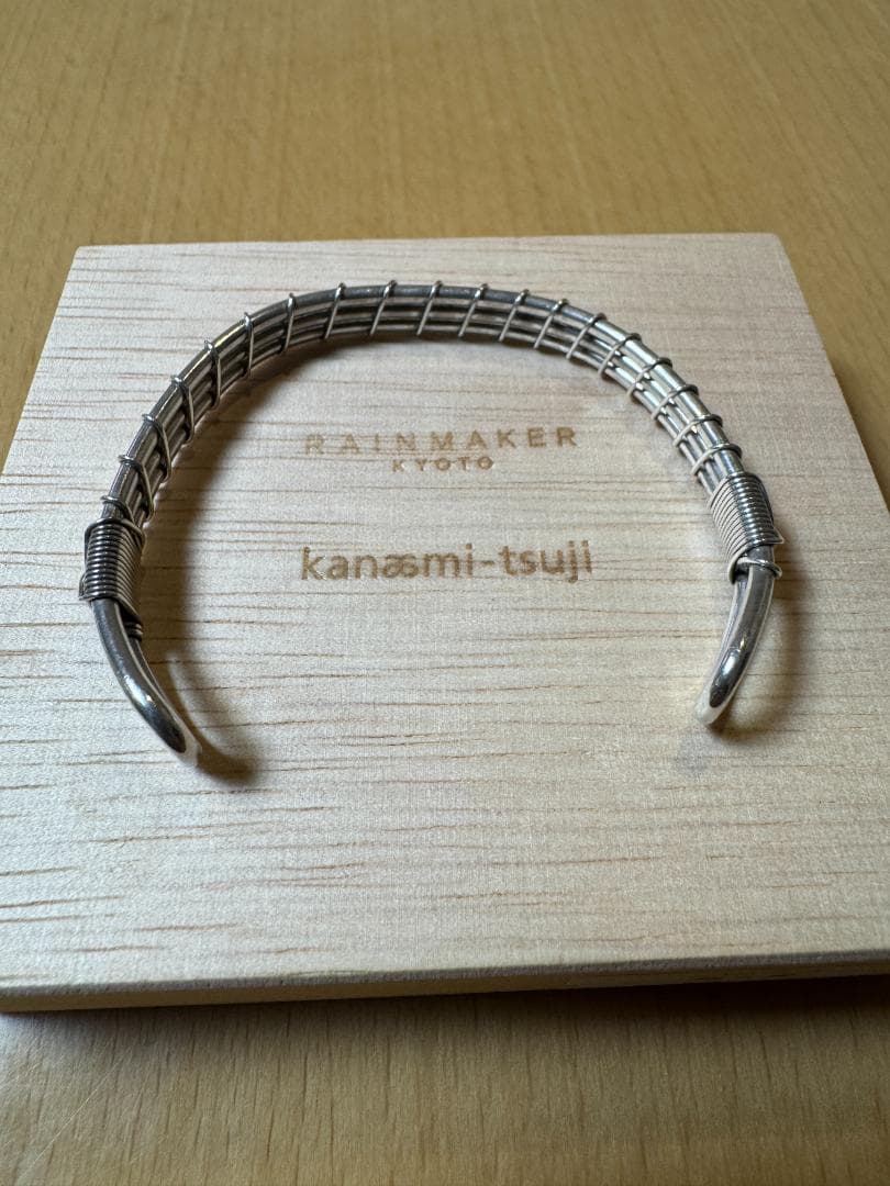 京都 RAINMAKER 金網つじ WIRE BANGLE ワイヤーバングル