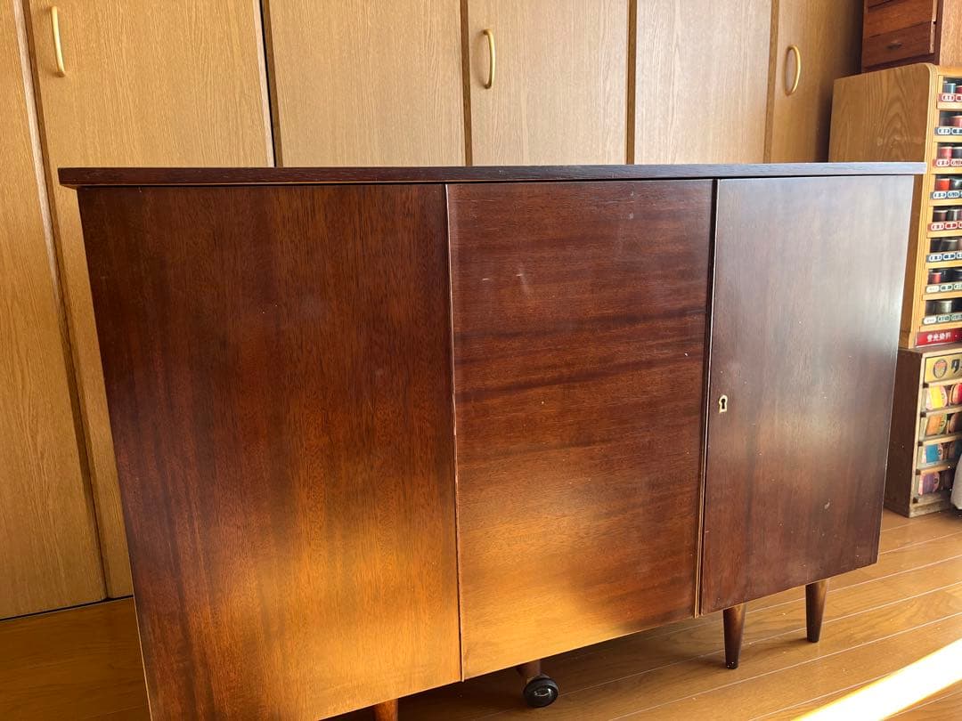 アンティーク　変形デスク