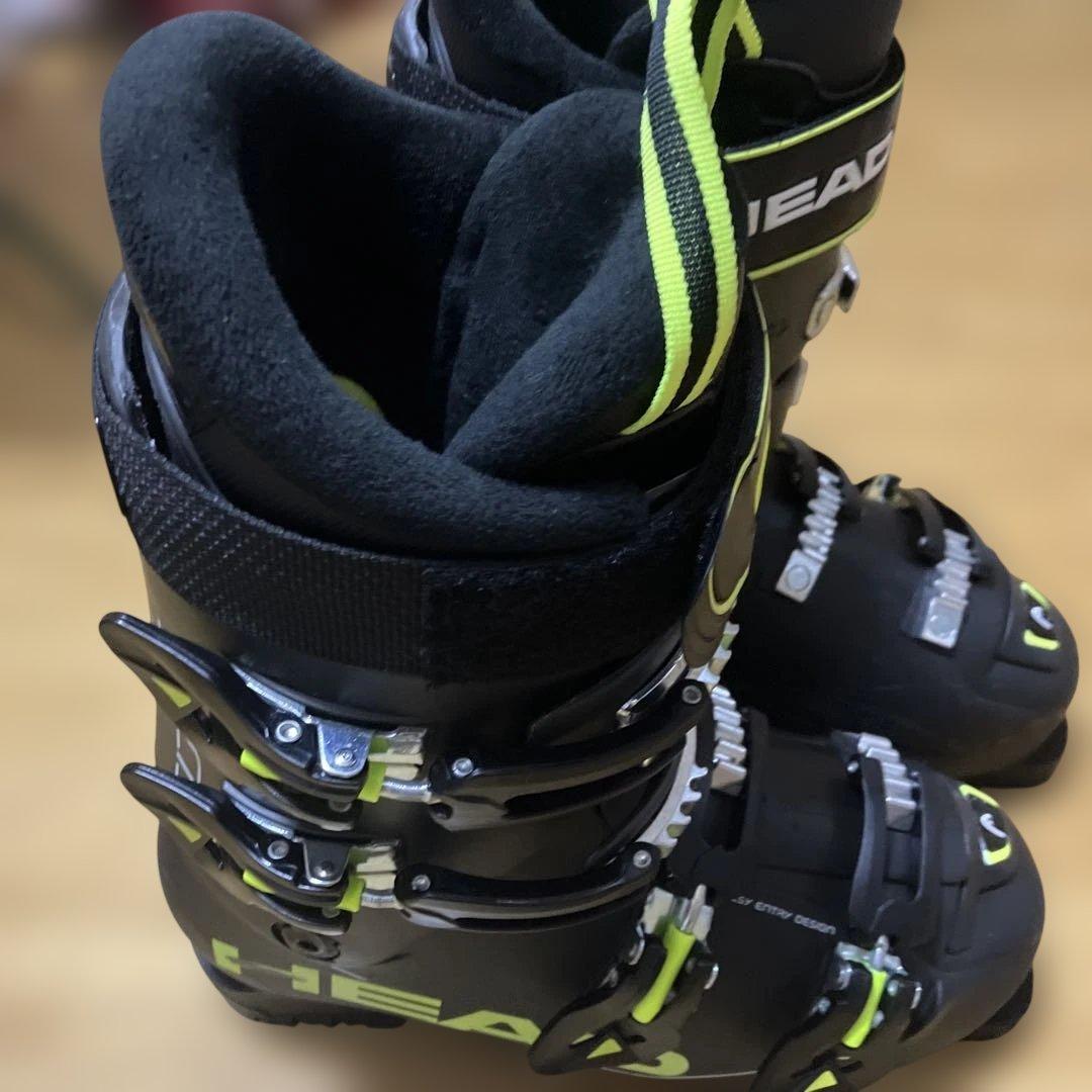 【美品】ヘッド　HEAD スキーブーツ　27cm ブーツ長31cm 4バックル