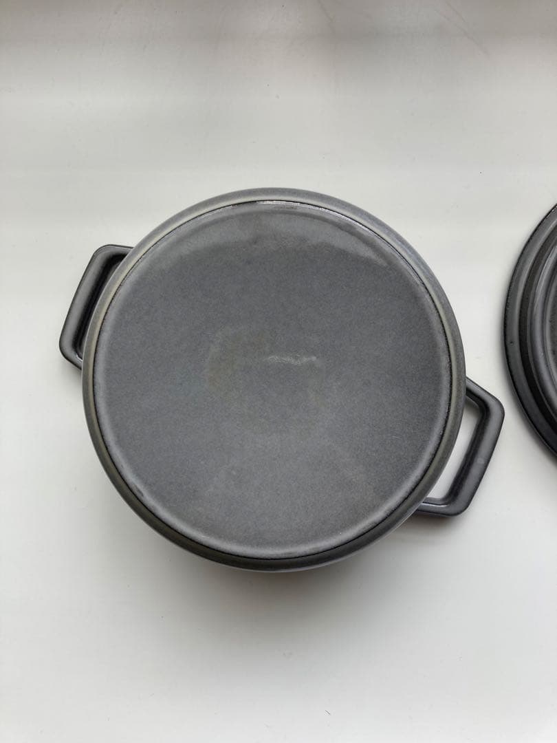 STAUB ストウブ　ココット ラウンド 18cm グレー