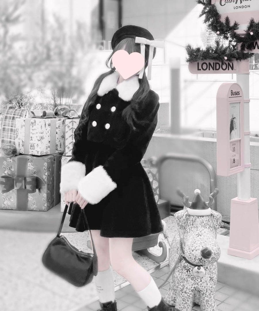 OLIVEdesOLIVE miko ジャケット ワンピース ブラック セット