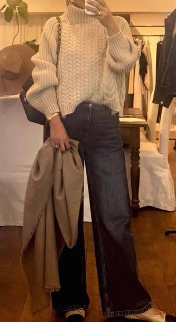 edit & co./エディットアンドコー】 アランニット