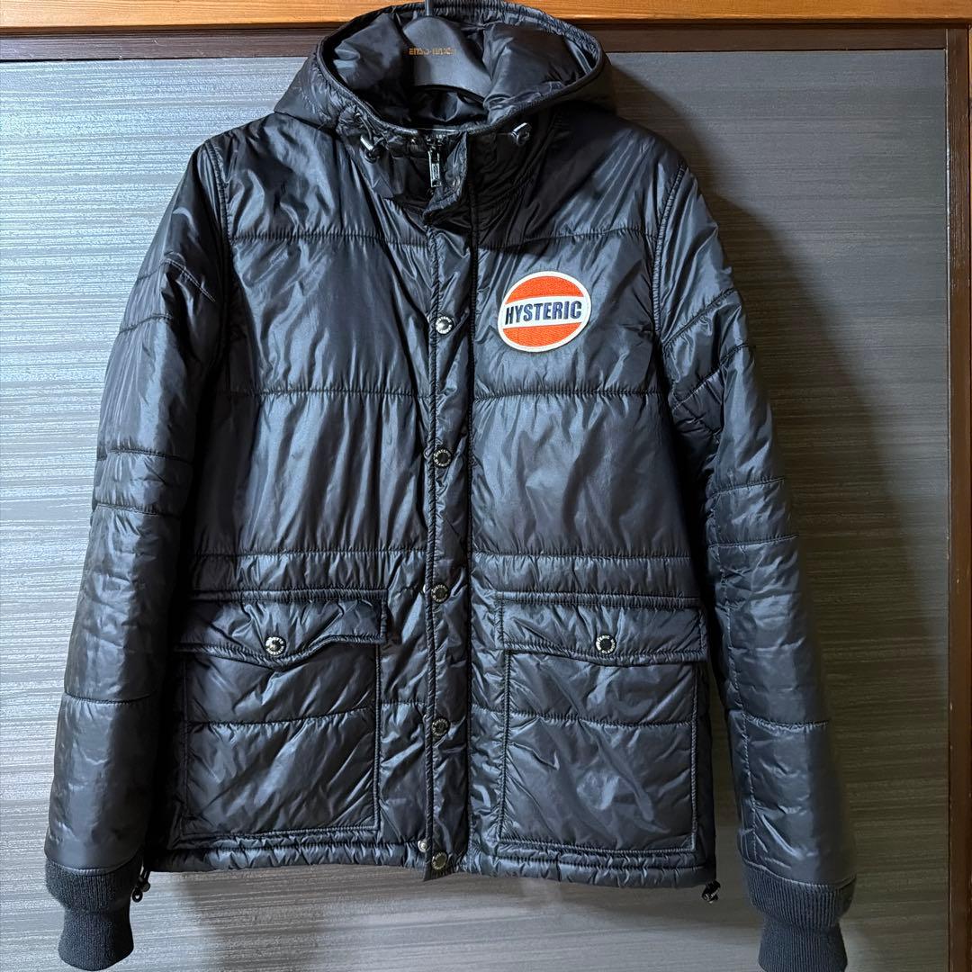ヒステリックグラマー レディース　プリマロフト　ダウン　黒　M