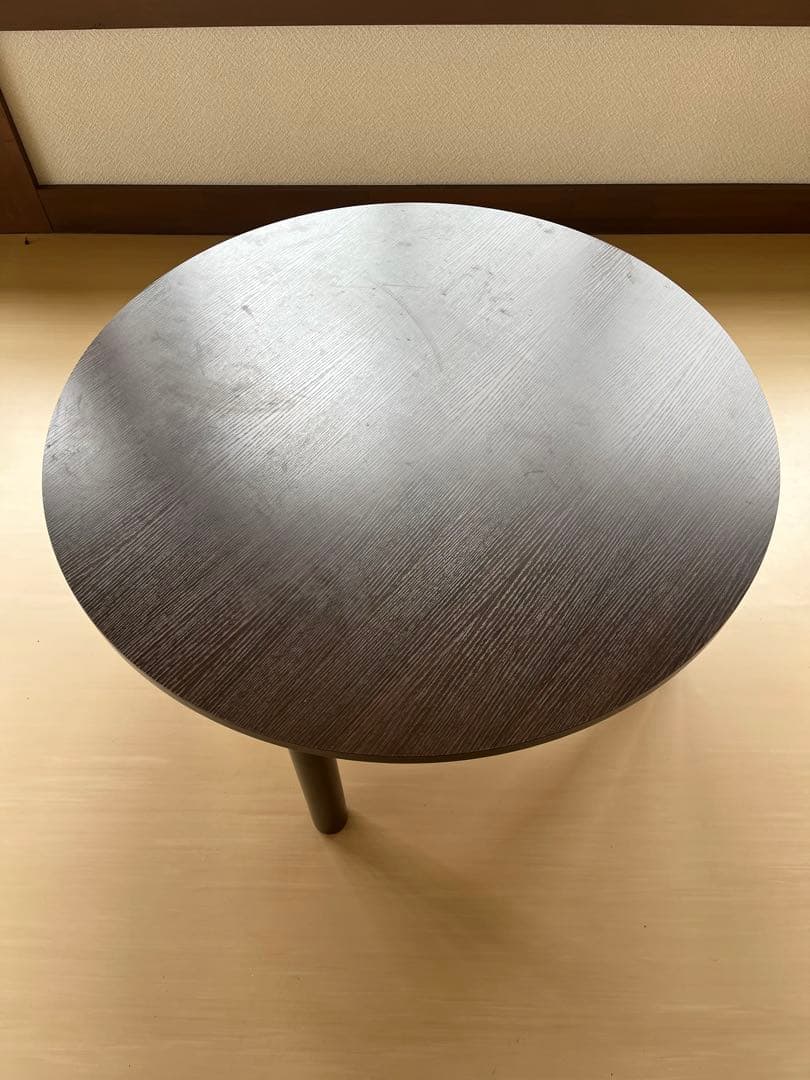 中古 家具調こたつ 丸テーブル EK-YM807 2017年製 おおたけ