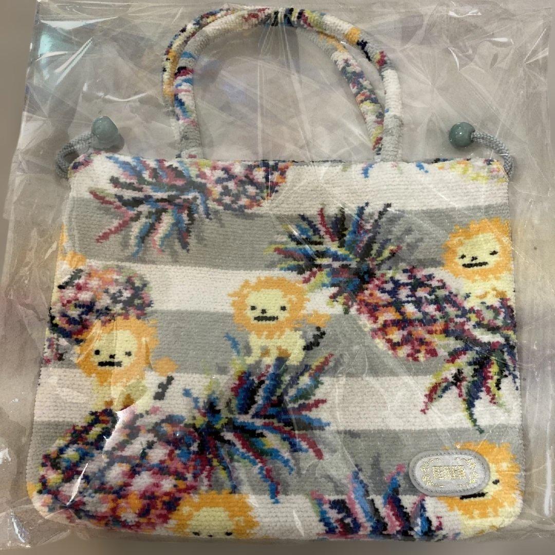 ☆FEILER/フェイラー☆バーニーズニューヨーク☆手付き巾着☆未使用☆