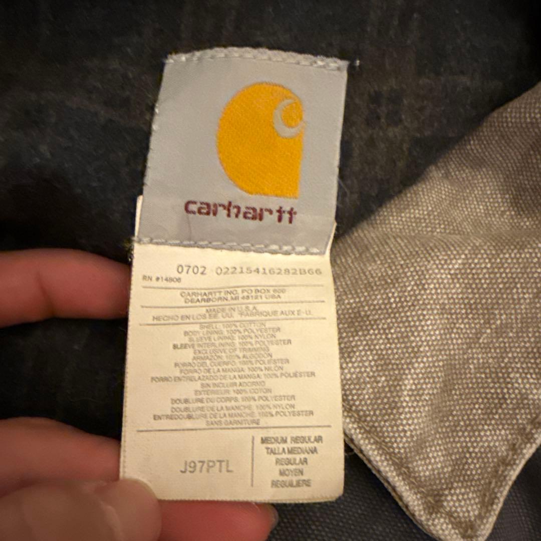 USA製 Carhartt デトロイトジャケット J97 PTL M