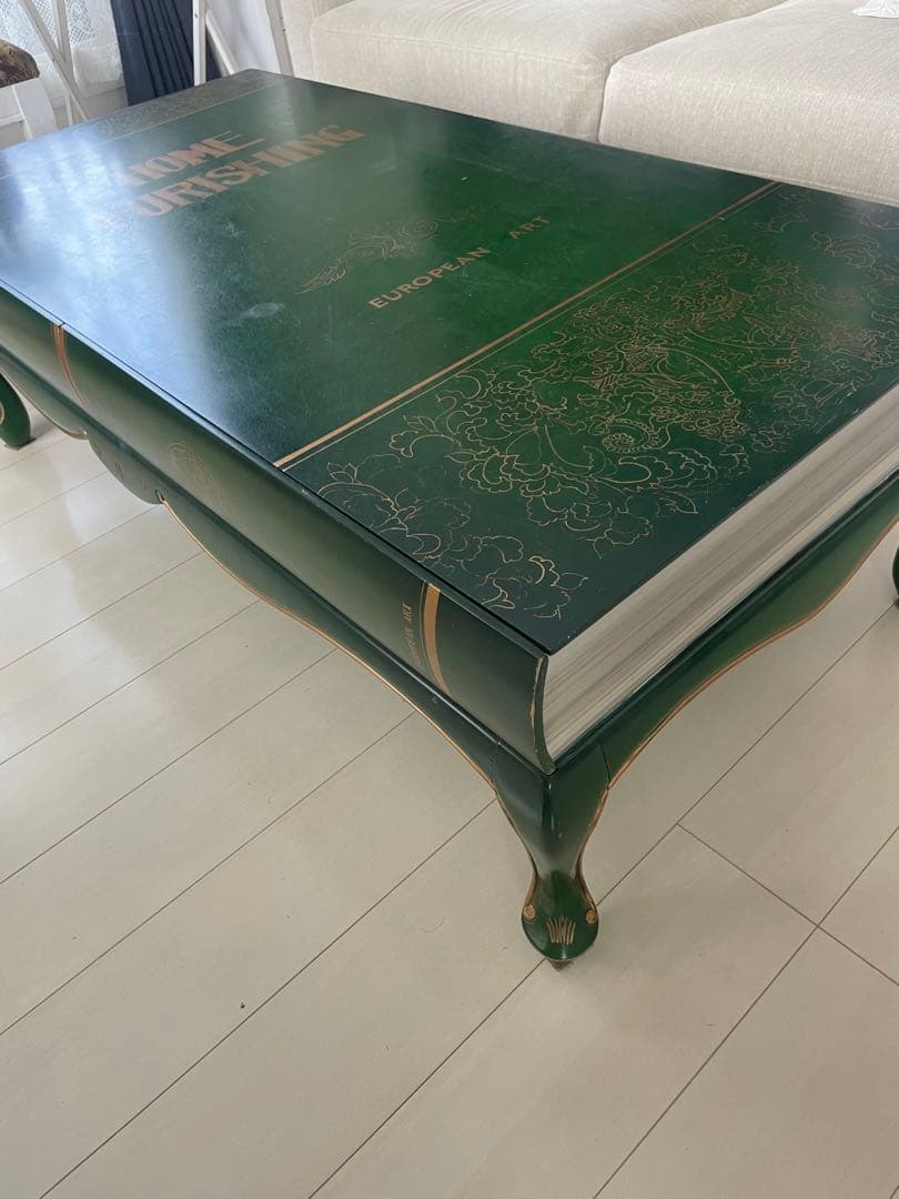 センターテーブル　ブック型　送料込み