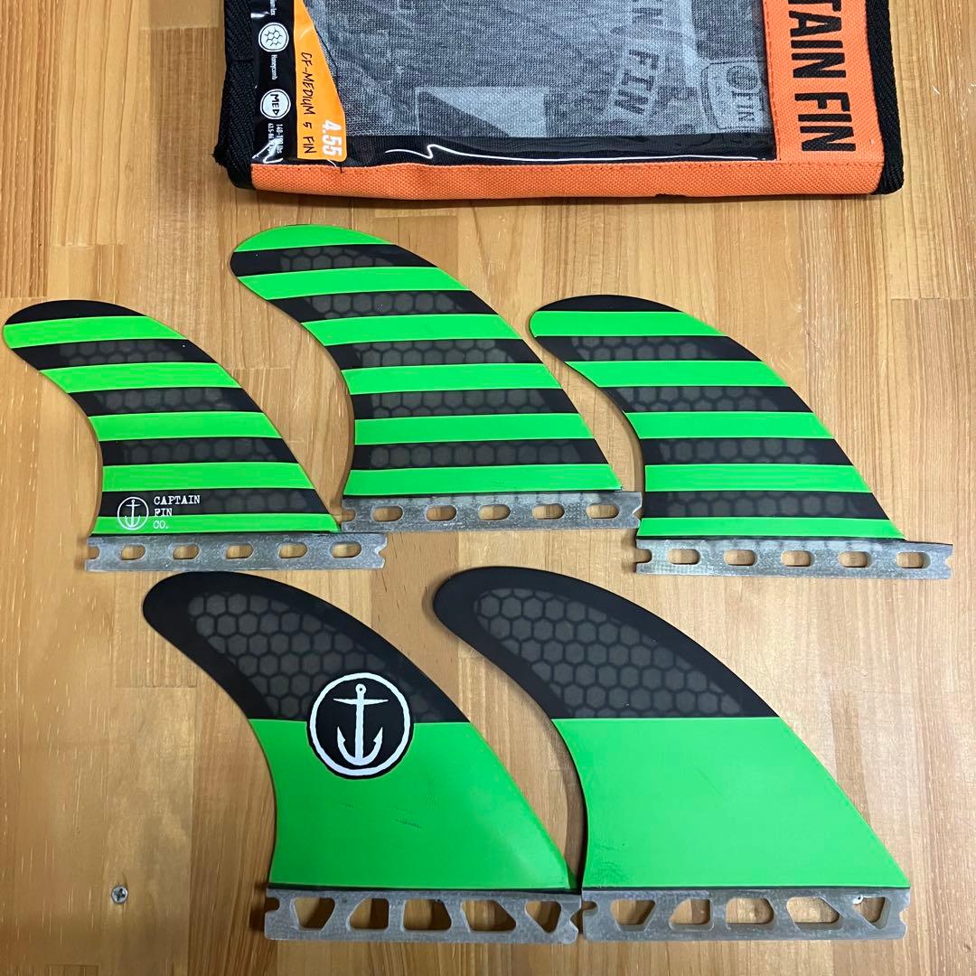 Mサイズ CAPTAIN FIN CF 5FIN キャプテンフィン フィン