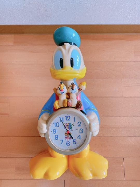 ドナルドダック　置き時計