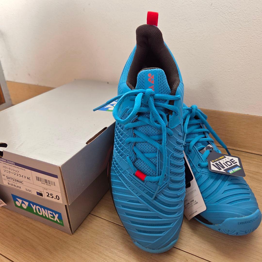 【新品】YONEX パワークッション ソニケージ 3 ワイド AC 25.0㌢