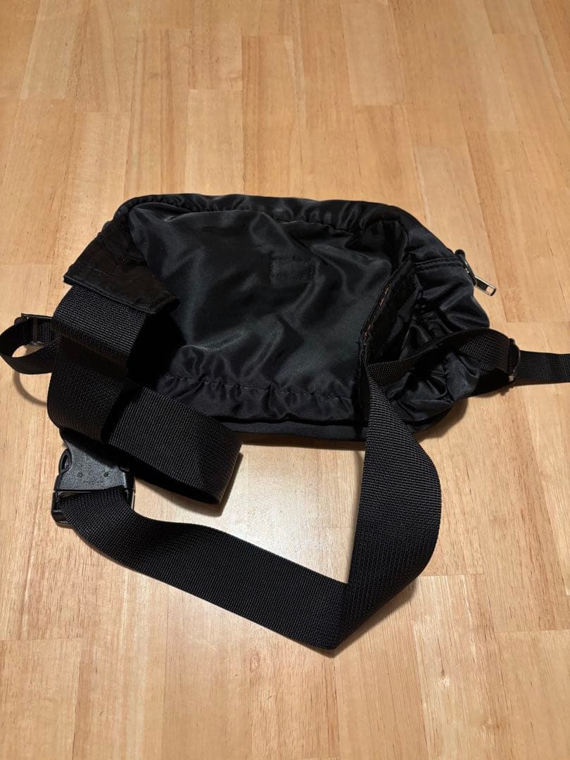 ポーターPORTER タンカー　ウエストバッグ　ボディバッグ　ブラック