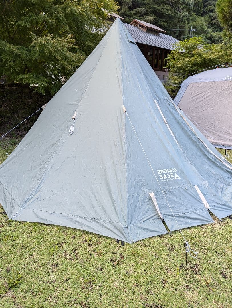 あみもち ワンポールテント 訳あり