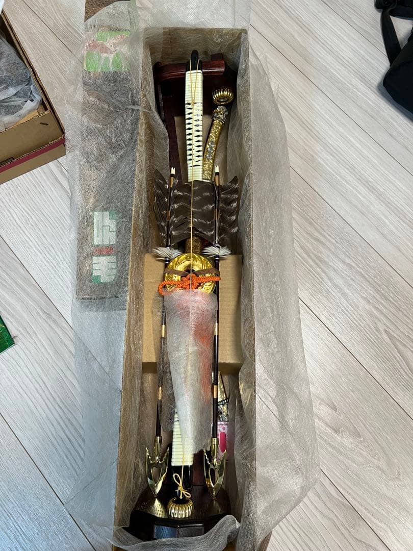 【美品】【昭和レトロ】　☆光玉作☆ 端午の節句☆ 鎧兜平飾りセット売り　①鎧兜