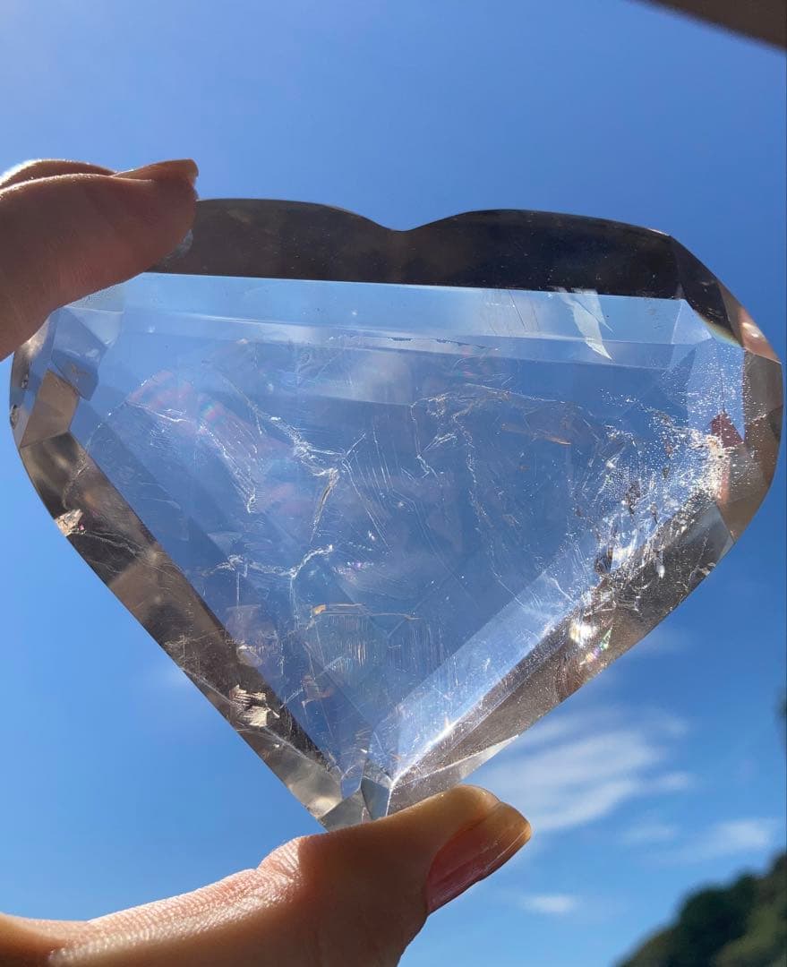 レムリアンクォーツ　ハート☆