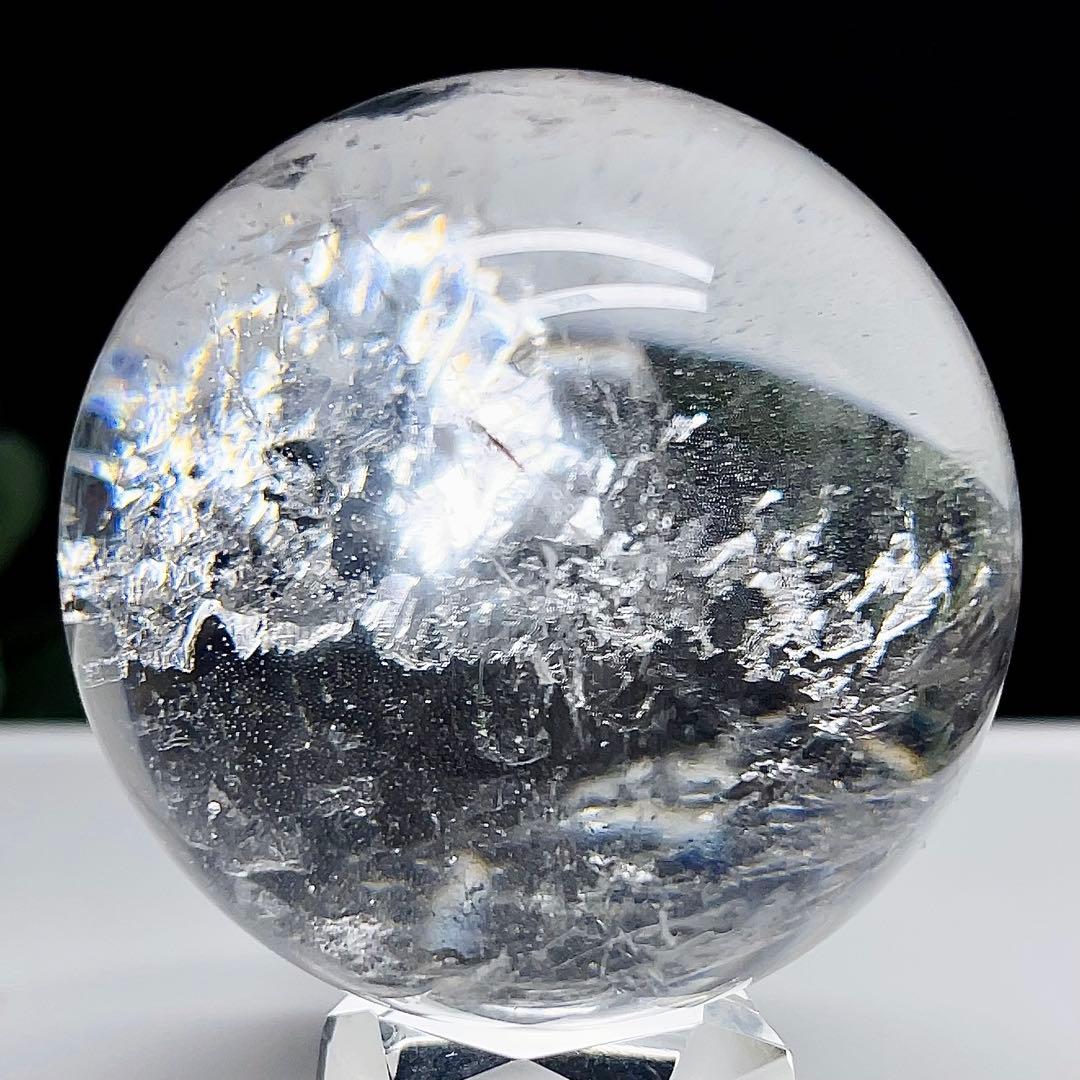 ヒマラヤ水晶　水晶　丸玉　スフィア　パワーストーン　天然石　【超美品】 2
