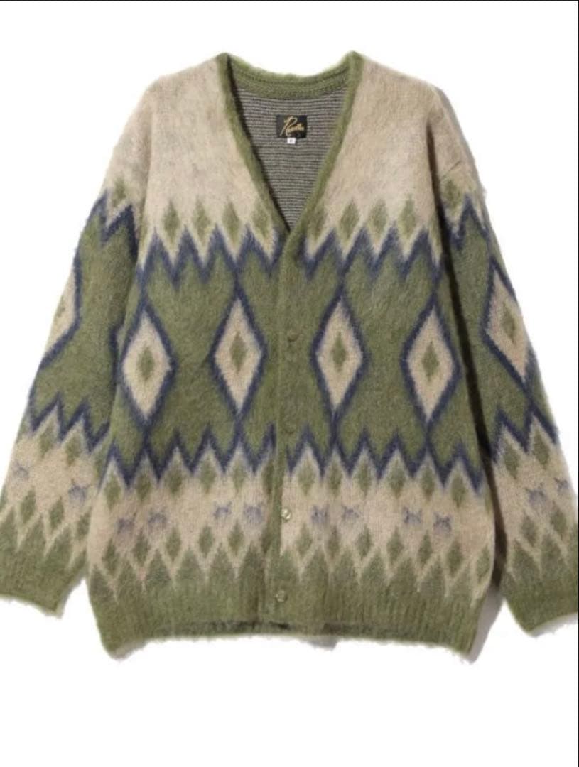 ニードルズ NEEDLES ダイヤモンド モヘア カーディガン (PU310)