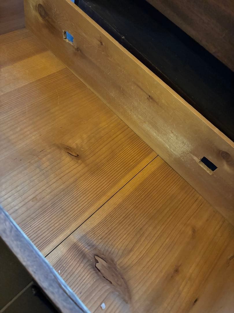 木製タンス アンティーク　箪笥　テレビボード　昭和レトロ　架台