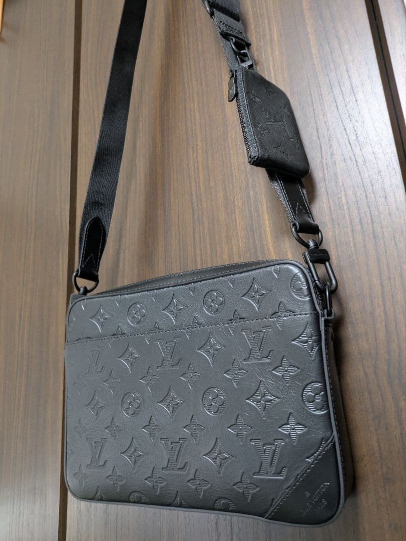 美品 LOUIS VUITTON デュオメッセンジャー ショルダー