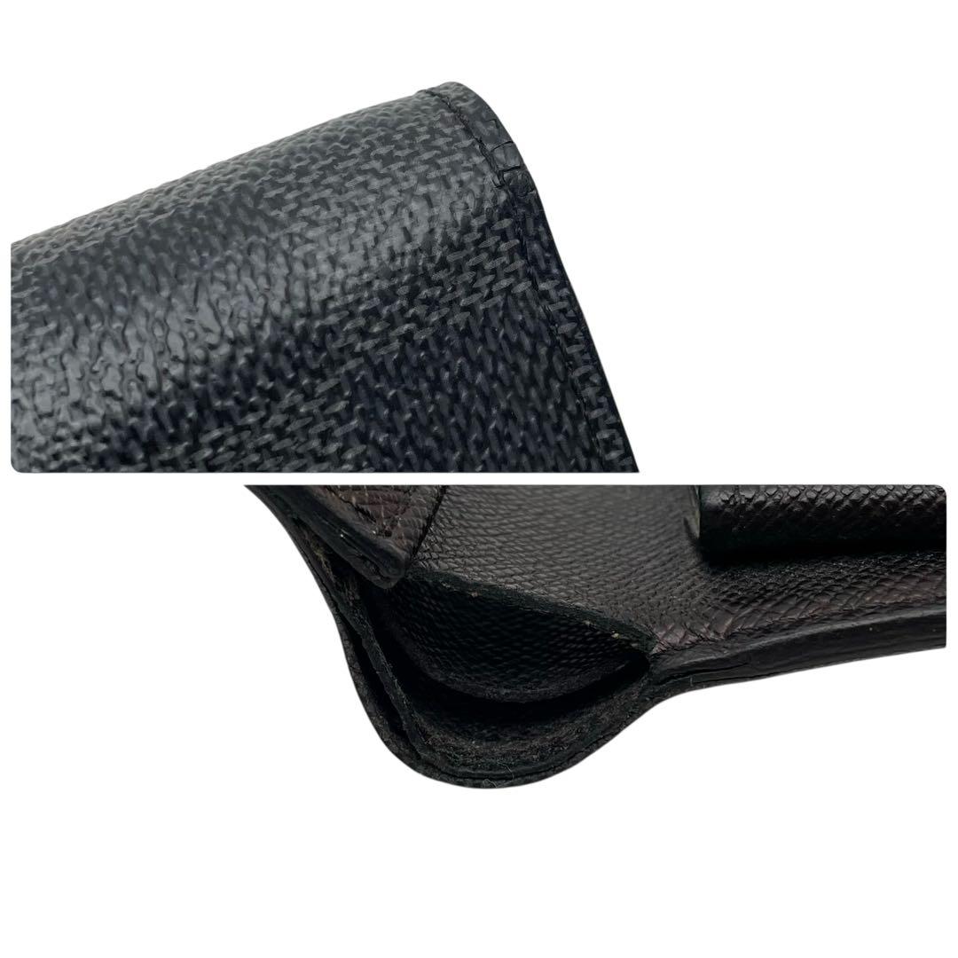 ルイヴィトン ダミエ グラフィット ポルトフォイユ マルコ 二つ折り 財布