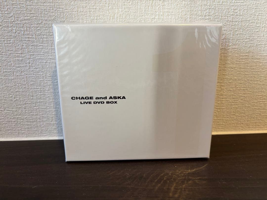 【新品未開封】CHAGE and ASKA LIVE DVD BOX 1〜4