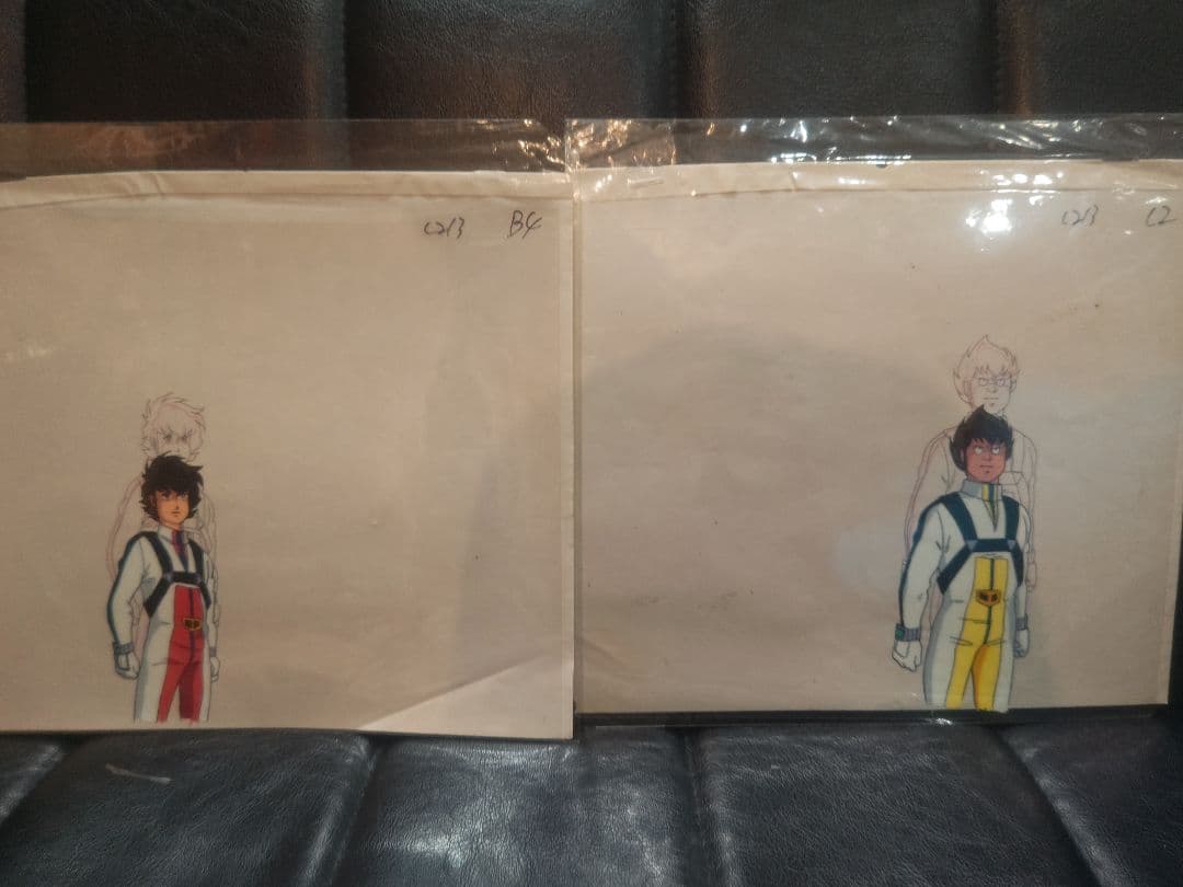 セル画。マクロス、超攻速ガルビオン、魔境伝説アクロバンチなど。