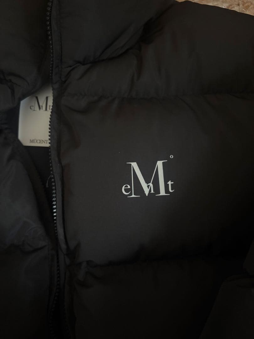 MUCENT ムセント ダウン 黒 Mサイズ