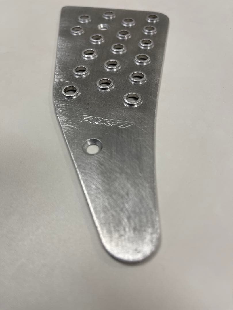 マツダ RX-7 FD3S 純正オプション アルミアクセルペダルカバー