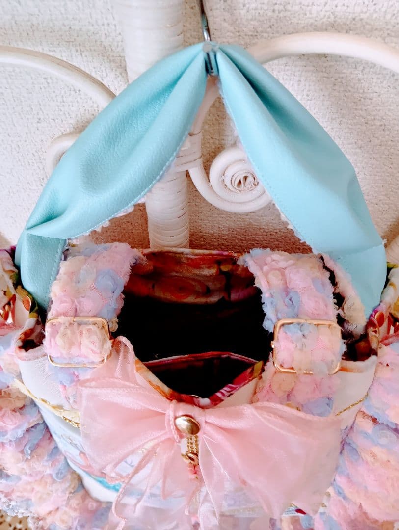 女の子パネル♡ハンドメイドバッグ♡