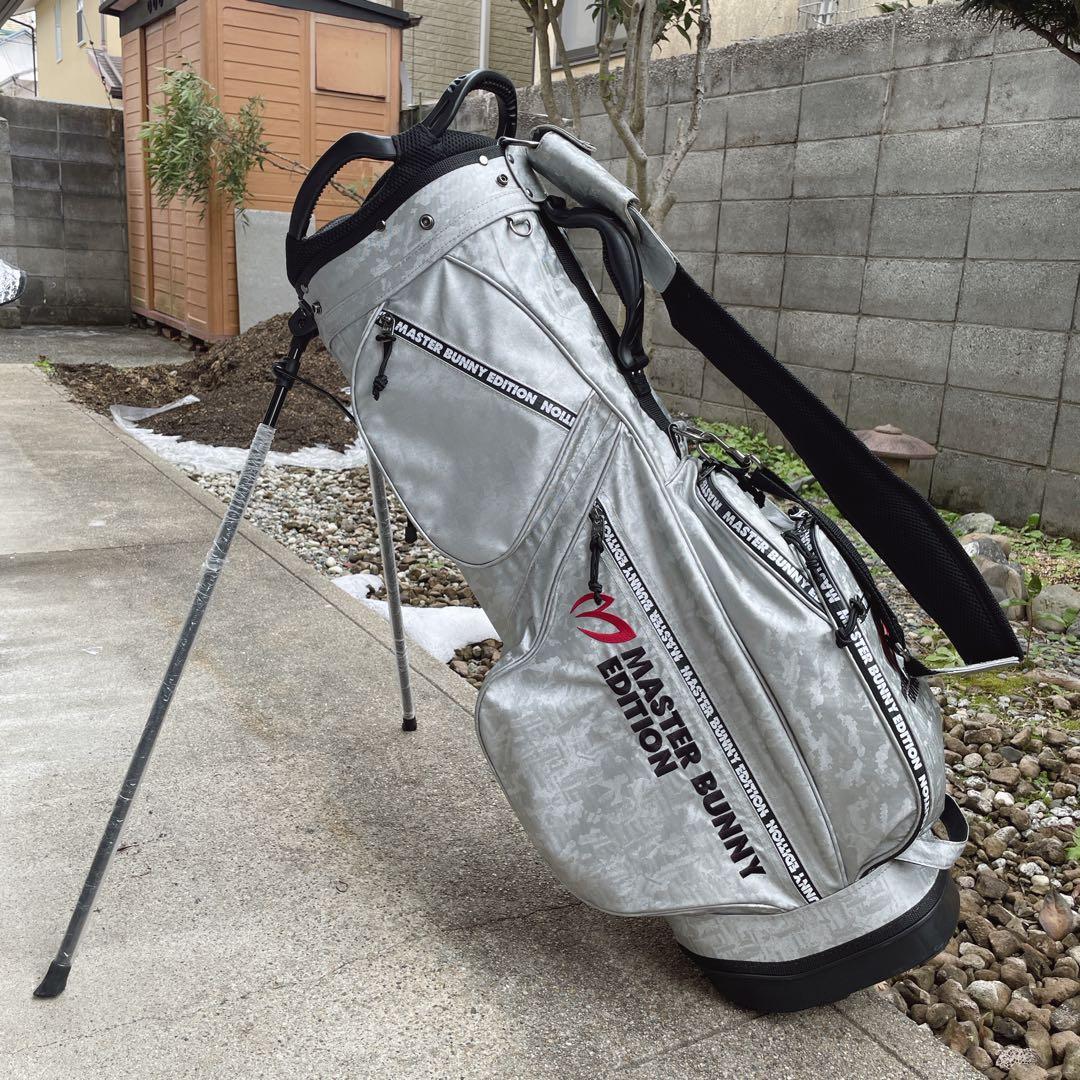 MASTER BUNNY EDITION キャディバッグ シルバー
