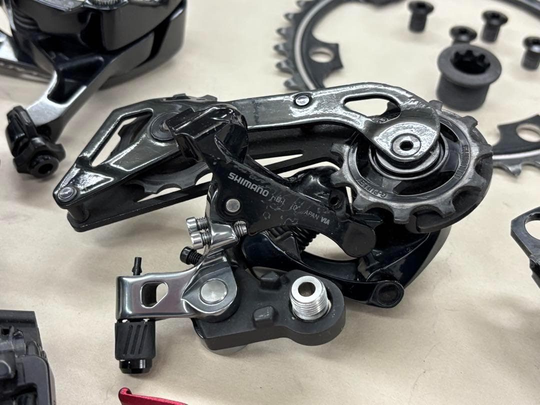 164【中古・超美品】　シマノ　DURA-ACE　9100　11Sパーツセット