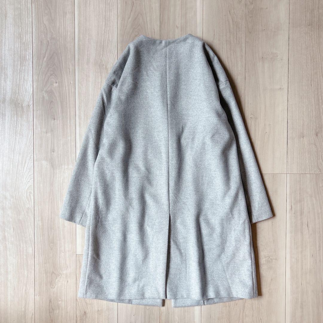 UNTITLED 高級ライン✨プレミアム 3 メイユールカシミヤノーカラーコート