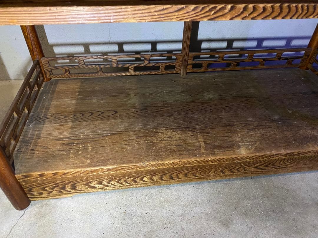 木製ラック 3段　昭和　レトロ