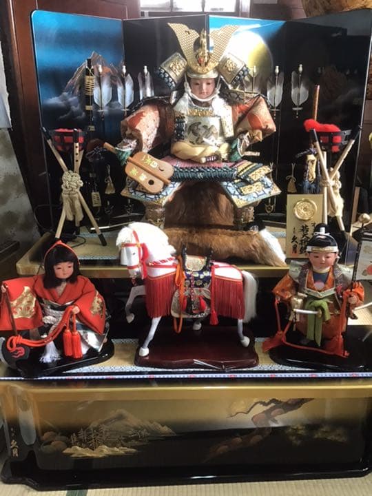 久月　五月人形　五月飾り　若大将　兜　甲冑