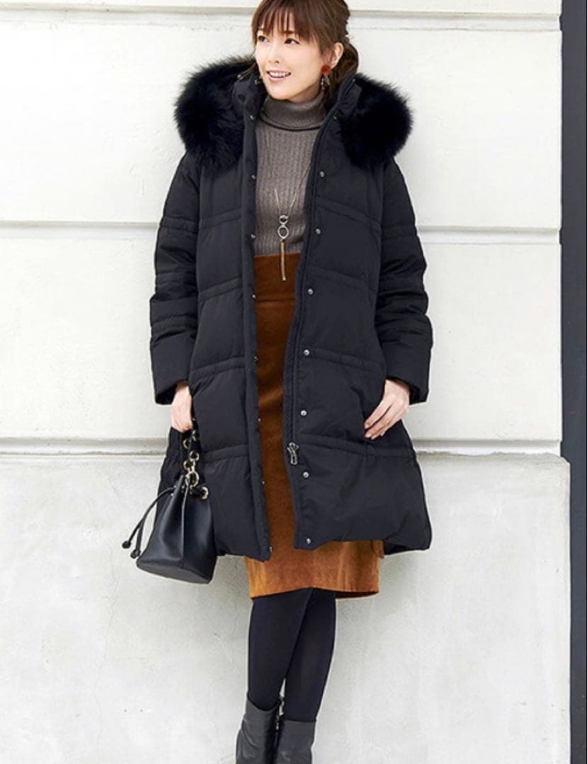 新品未使用✨S✨ルイルエブティック✨ロングダウン　フォックスファー　大きめS