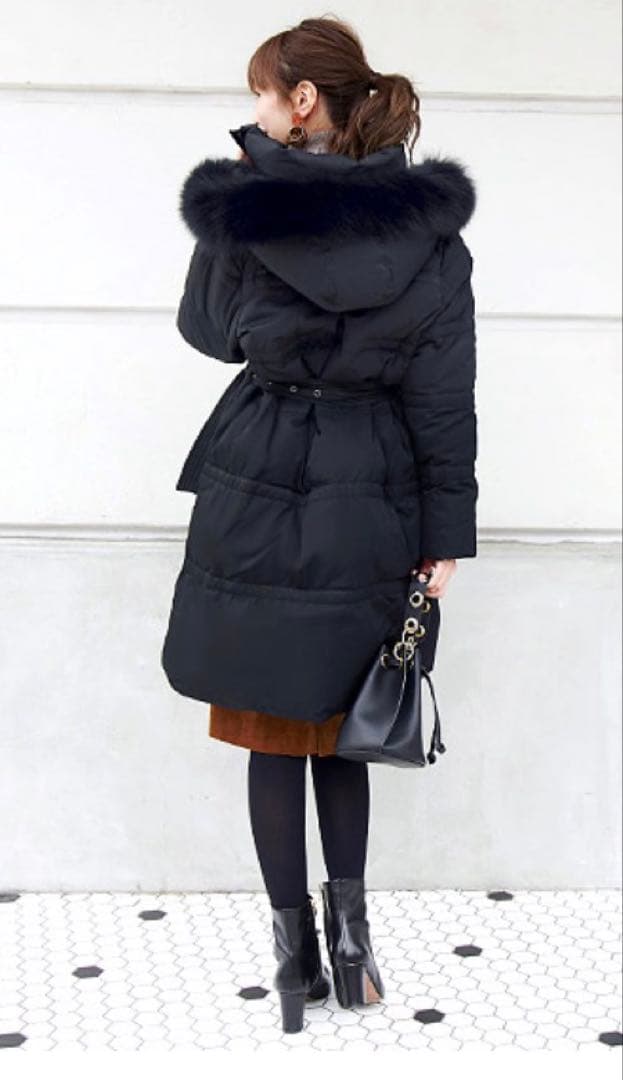 新品未使用✨S✨ルイルエブティック✨ロングダウン　フォックスファー　大きめS