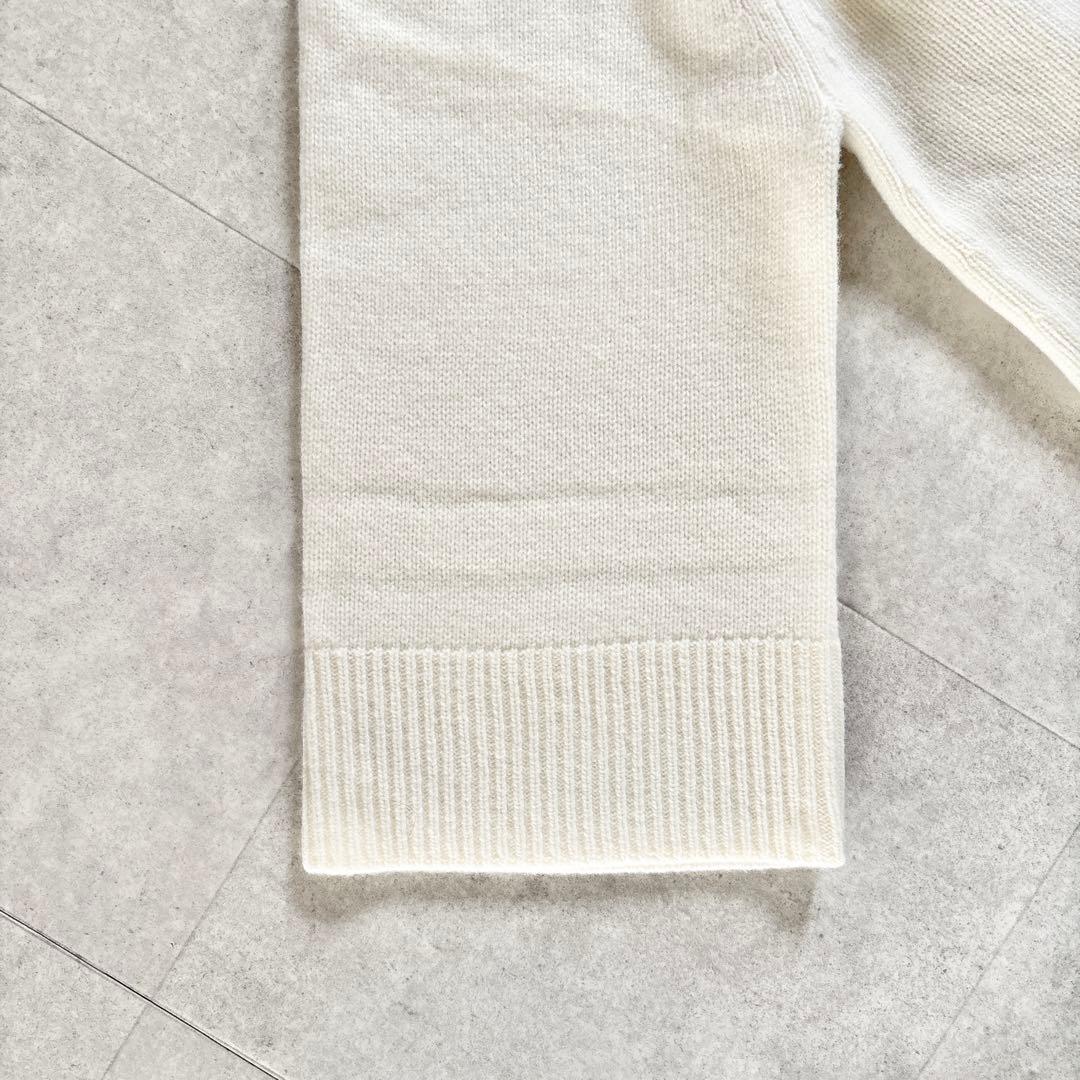 新品未使用タグ付✨2,9万 セオリー タートルネックカシミヤニット S ホワイト