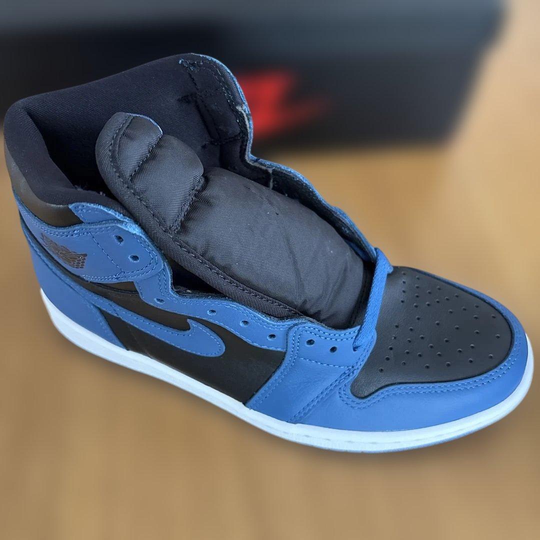 ナイキ エアジョーダン1レトロ ハイ OG ダークマリーナブルー