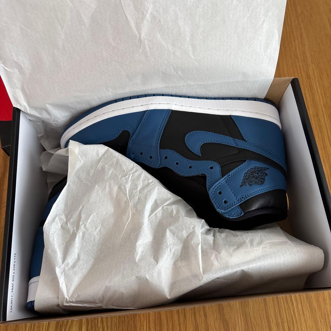 ナイキ エアジョーダン1レトロ ハイ OG ダークマリーナブルー