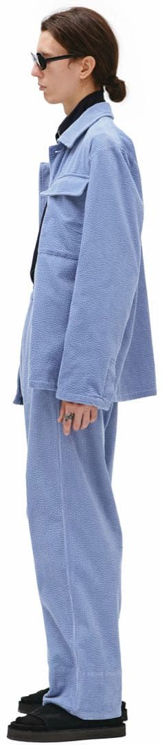JIL SANDER セットアップ　ブルー　コーデュロイジャケット　パンツ