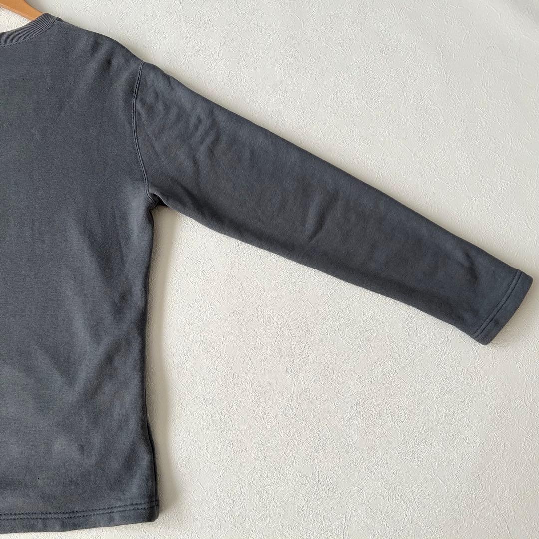 LOOPWHEELER ループウィラー クルーネックスウェット グレー L