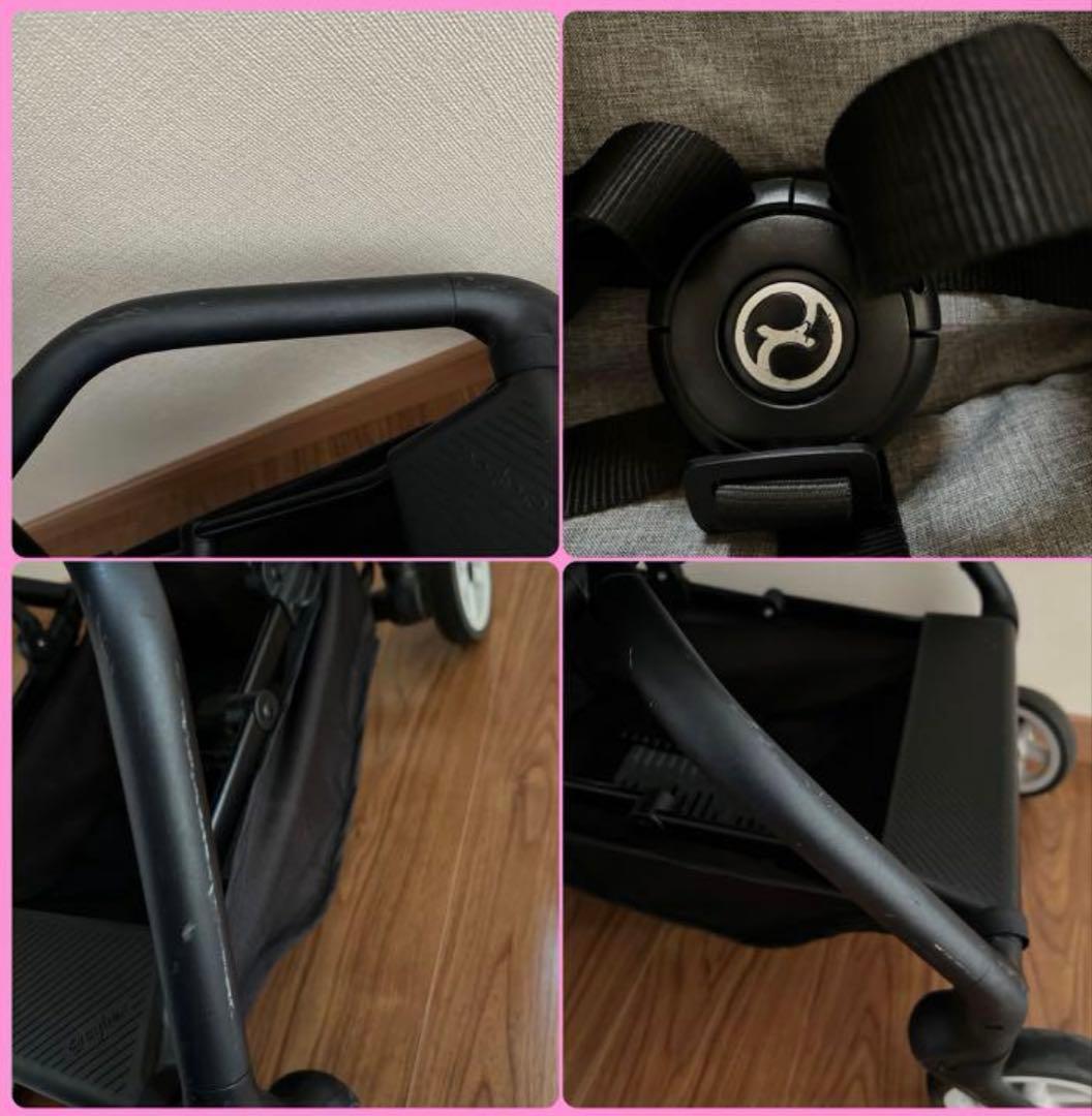 サイベックス⭐︎イージーS⭐︎ベビーカー⭐︎Cybex マンハッタングレー
