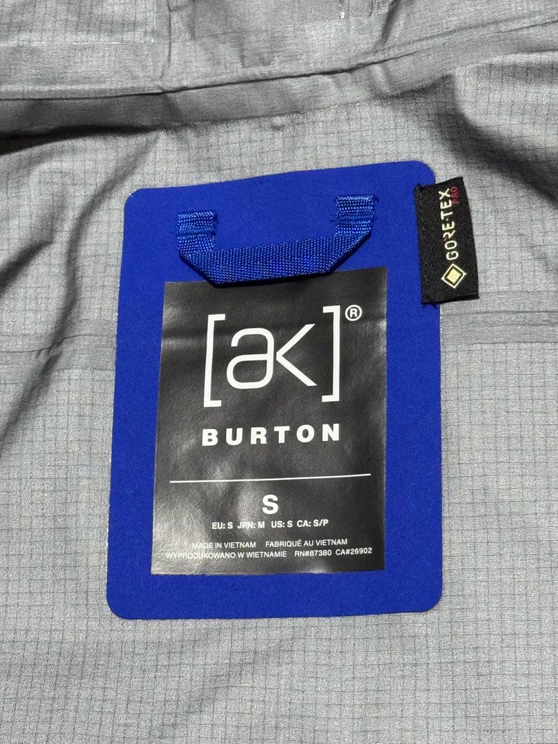 BURTON AK TUSK JKT GORE-TEX 3L S バートン②