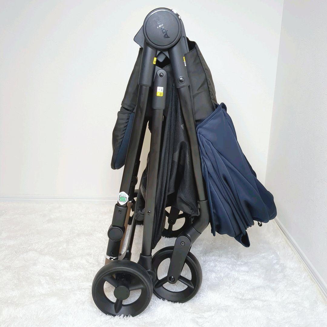 【極美品】Aprica LUCE ルーチェ ベビーカー トラベル 新生児 両対面