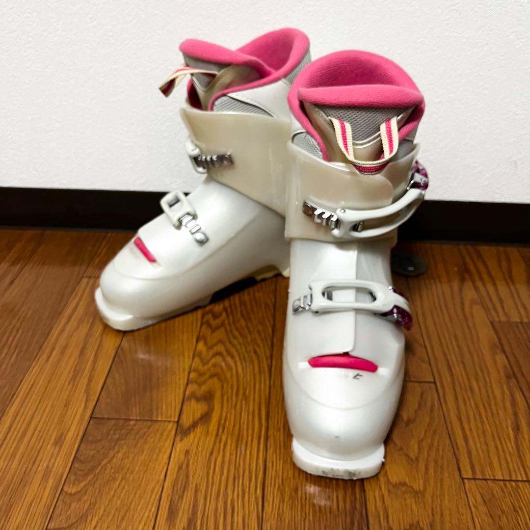 【ガールズ】elan 140cm Hart 24.0cm 女子 スキーセット