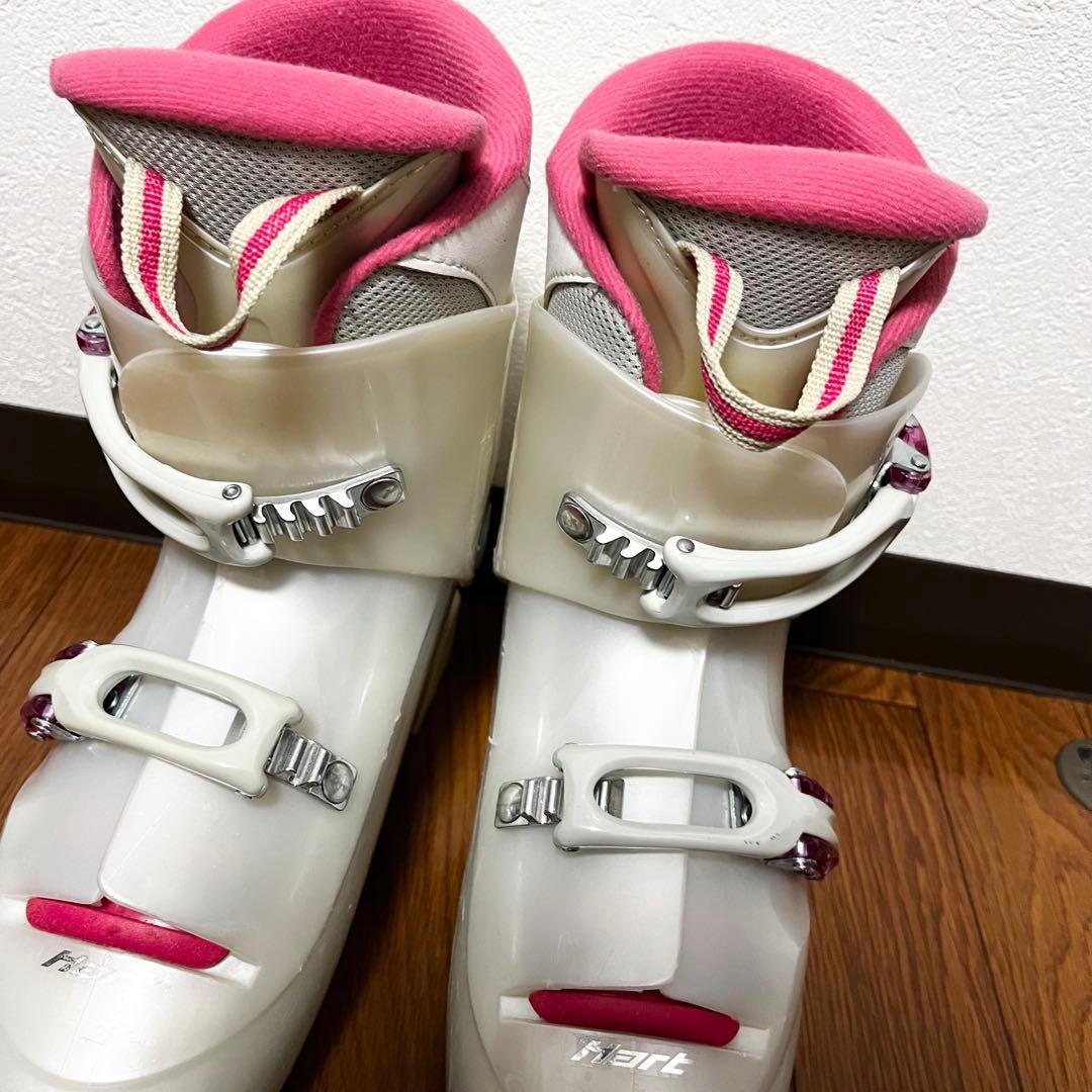 【ガールズ】elan 140cm Hart 24.0cm 女子 スキーセット