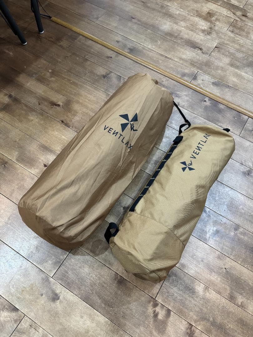 VENTLAX 2WAY コット ＋ インフレーターマット コヨーテタン セット